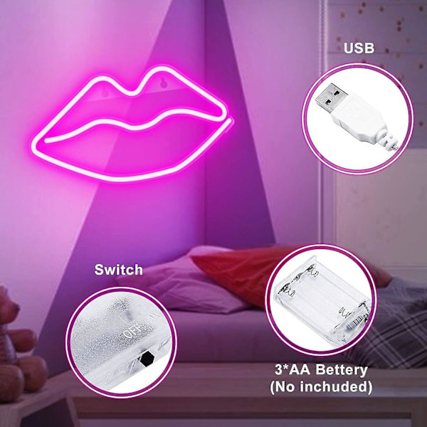 Planet Neon Skilte Led Natlys Neonlys Usb