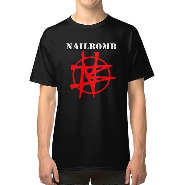 【BQ】Nailbomb Band Logotyp T-shirt black black S
