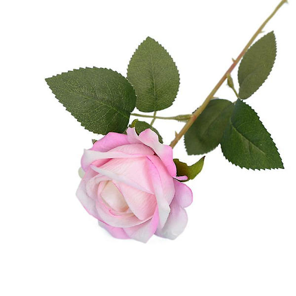 Simulaatiokukka Flanellin ruusun tekokukkakoristelu häätarvikkeet tekokukkakoristelu Ystävänpäivälahja light pink