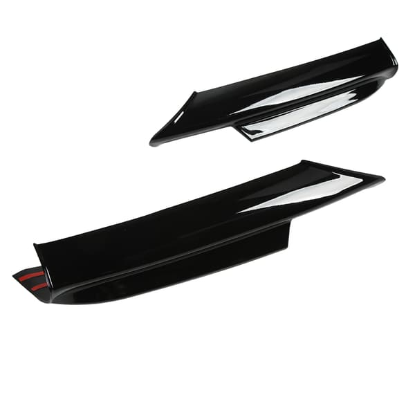 1 Par Frontstötfångar Spoiler Lätt Vikt Slitstark Högtemperaturbeständig Passar för 3-serie E90 E91 M‑Tech 2005‑2008