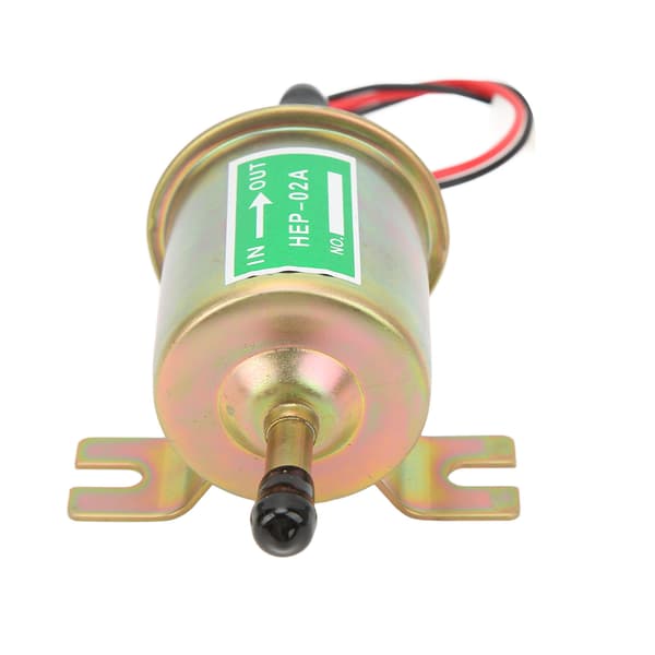 Elektrisk bränslepump Universal Inline Lågtryck DC 12V för bil lastbil båt HEP02A