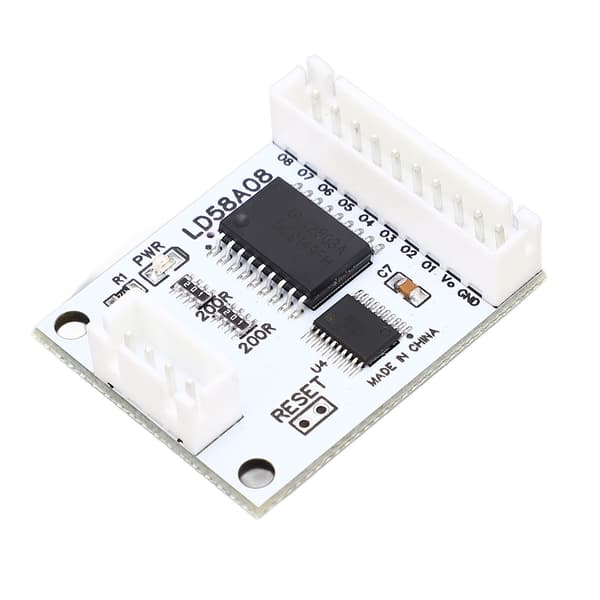 8-kanals RS485 til PWM Transistor Driver Modul Multifunksjonelt DO Kontrollkort med Pinner