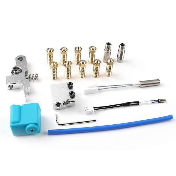 Tomgångsarm 3D-skrivarvärmare Blcok Extruder Kit DIY för Artillery Sidewinder X1