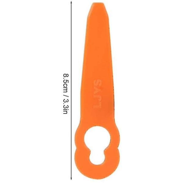 24 stk plastkutterhodeblader erstatningsblad for Stihl Polycut 2-2