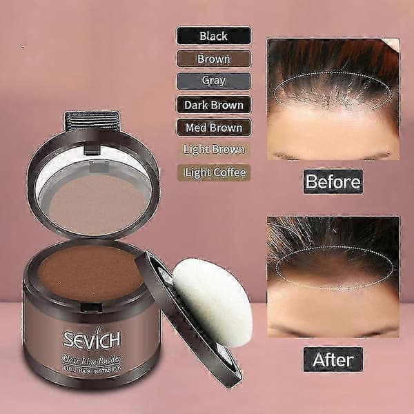 【BQ】Sevich Hårgrænsepudder Deep brown