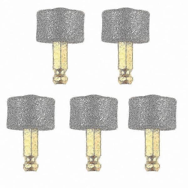 10 st. reservsliphuvuden för hundnagelsliphjul Grey 5pcs