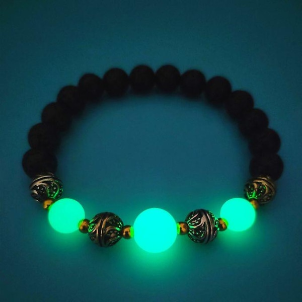 Luminous Beads Armbånd Glow In Dark