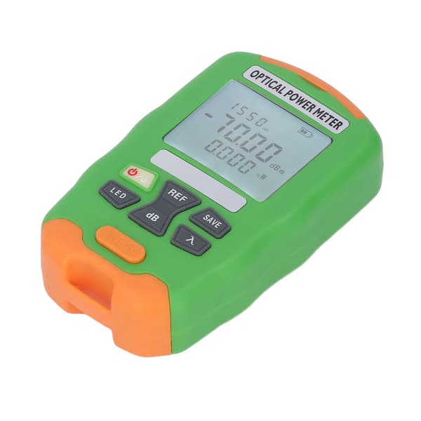 Genopladelig optisk fiber effektmåler kabeltester 70 til 10dbm vedligeholdelse
