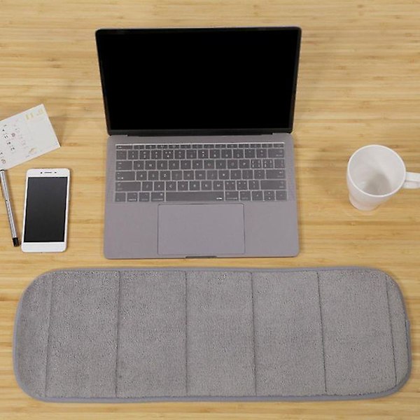 7,9 x 23,6 tum Memory Foam Laptop Handled Armbågsskydd Andas Antigrå