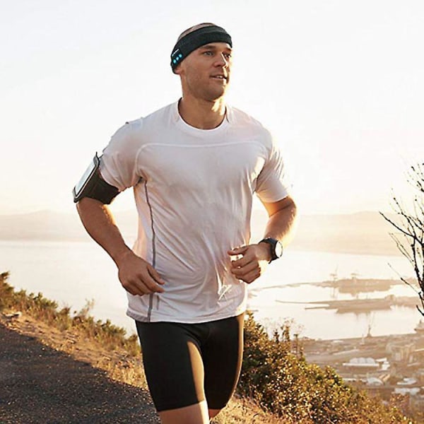 Sleep Headphones Trådlösa, Perytong Bluetooth Sports Headband-hörlurar med ultratunn HD-stereo 1pcs