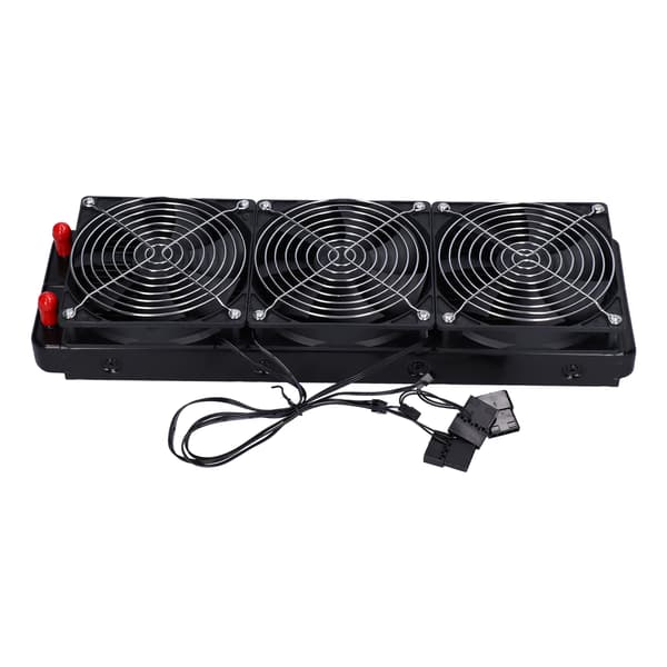 360 mm vandkølingsradiator 18 rør computer CPU-køler køleventilator varmeveksler radiator