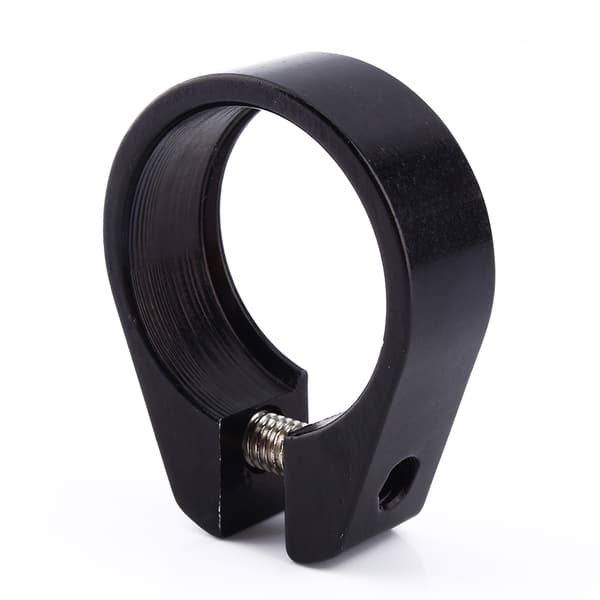 Musta 31,8 mm pyöräilysatulan satulaputken kiinnitys, SS