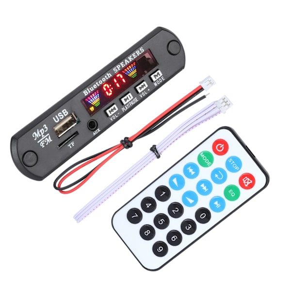 Bluetooth 5.0 4-farveskærm FM APE FLAC Decode Board Module