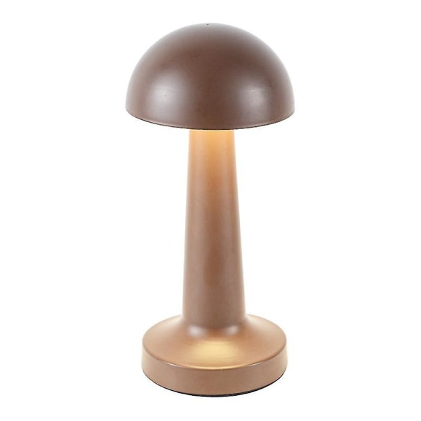 Touch Sensor Bar oppladbare bordlamper (gyldne) A Brown