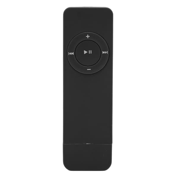 Mini MP3-afspiller - tabfrit lyd, op til 64 GB, perfekt til studerende, løb og rejser - sort