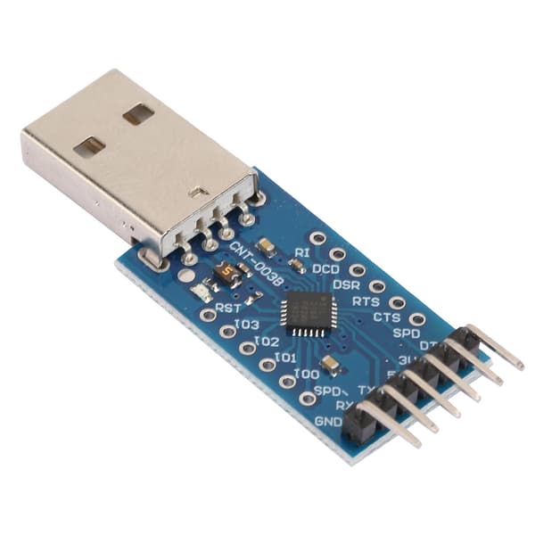 CP2104 USB 2.0 - TTL UART 6PIN -moduuli, sarjamuunninkortti johdolla