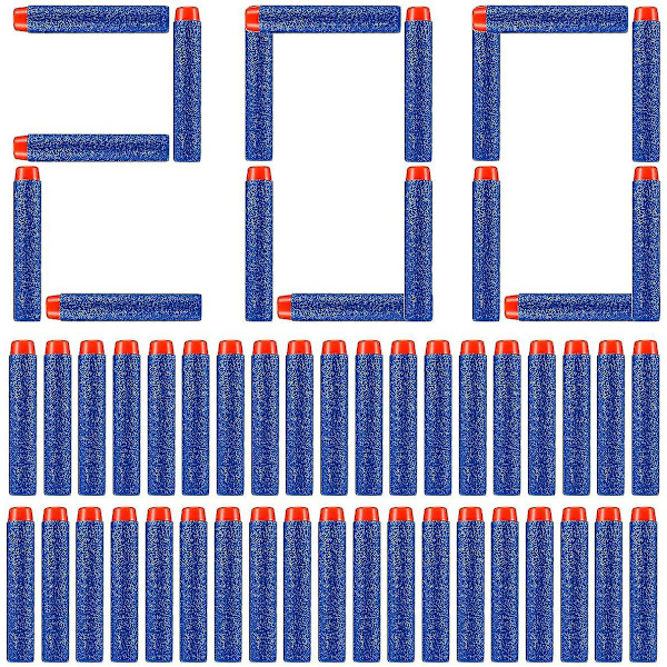 7,2 cm 200 kpl vaahtomuovi Darts For Nerf N-strike Elite, yhteensopiva N-strike Eliten kanssa