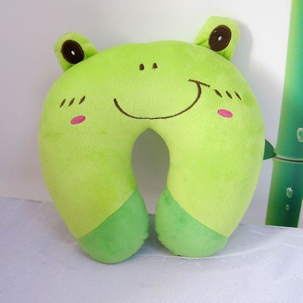 Cartoon Kids U-shaped Pillow Plush Neck Pillow Nap Pillow Lunch Break Pillow Cervical Pillow Travel Pillows For Children 3C