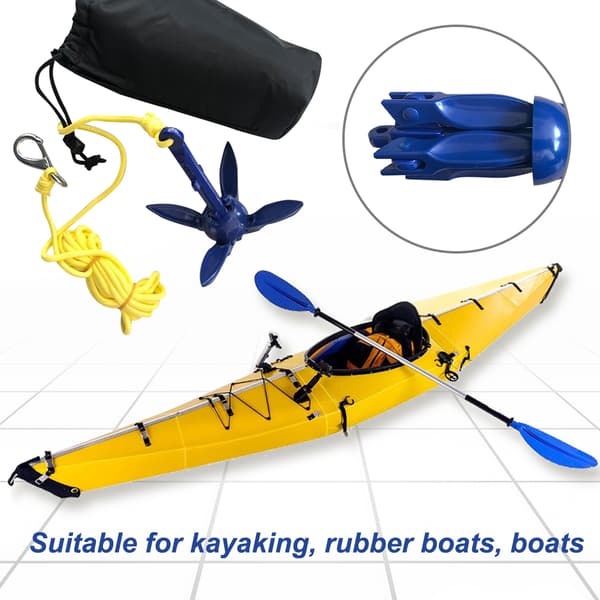 Komplet ankersæt til kajak/paddleboard med opbevaringstaske