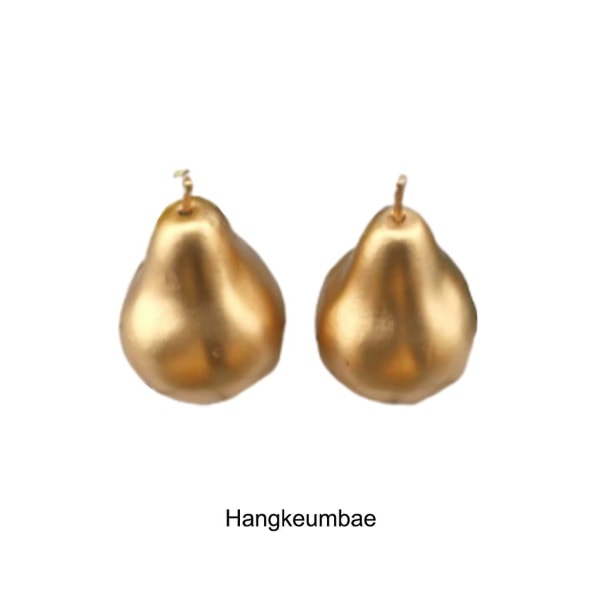 1/2/3/5 2st kemiskt simulerade frukter för heminredning - Golden pear 1 Pc