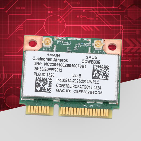 Qualcomm Atheros AR9565 QCWB335 150M Mini PCI-E Bluetooth trådløst netværkskort