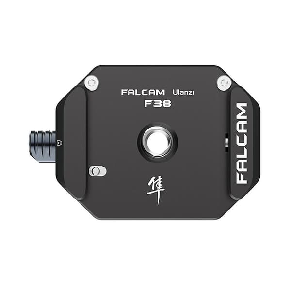 【BQ】F38 Universal DSLR Gimbal Quick Release Plate Klemme Stativ Slider Gimbal Tilbehør-Perfet