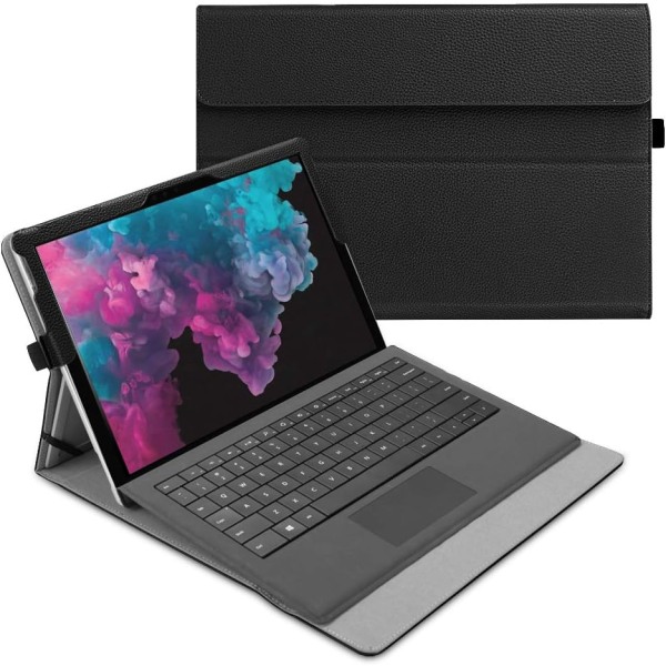 Case för Microsoft Surface Pro 7+ 2021 / Pro 7 / Pro 6 / Pro 5 - Svart