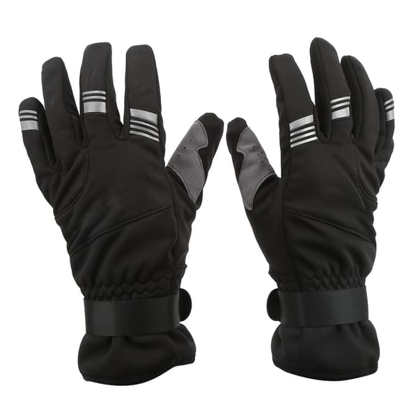 S089 Vinter Termiske Vindtætte Touchscreen Cykel Ski Handsker Fuld Finger Sort