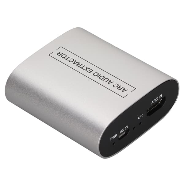 ARC Lyduttrekker HD Multimedia Interface 2CH Analog Stereo Lydsplitter Adapter for Forsterker Hodetelefoner