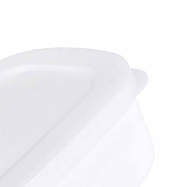 Matboks Mini Lunsjboks Bærbar Bento Boks 280ml Hvit for Kontor Studenter