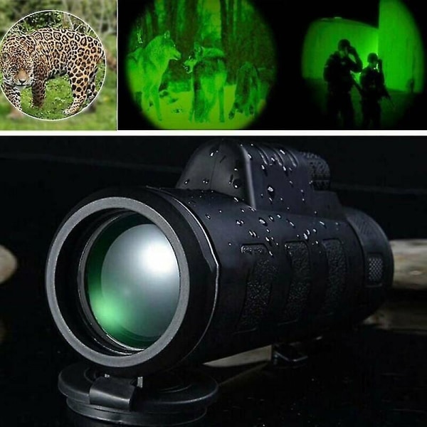 Outdoor High Power Hunting 40x60 Binoculars W/night Vision Prism Telescope