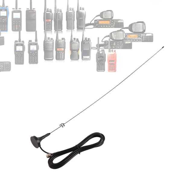 Dual Band VHF UHF magnetisk bilantenne til UT-108UV (SMA han)