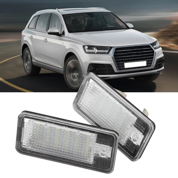 2 stk. 3W 12V LED-skiltlys for Audi A3