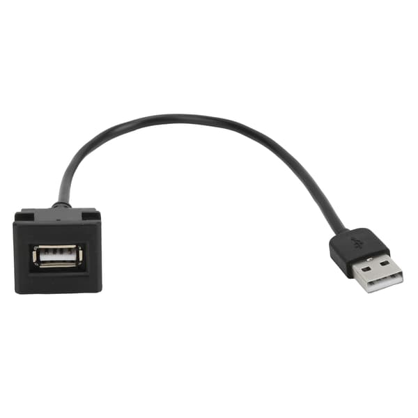 Bil USB Udtag Forlænger Han til Hun Multipel Beskyttelse 12V til 30V Input Erstatning for Camry Prius