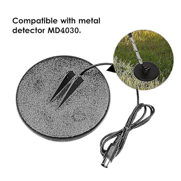 6,5 tuuman hakukela pyöreä upotettava Searng Coil Nugt Search Coil, joka on yhteensopiva metallinpaljastimen Md4030 kanssa