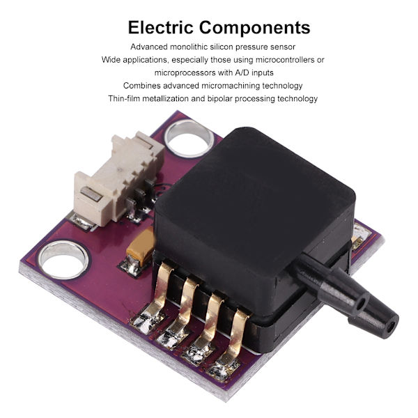 MPXV7002DP Breakout Tryksensor Board Transducer APM2 5 Elektriske Komponenter