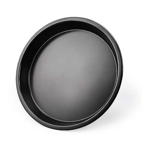 6 7 8 tommers pizzaplate rund dyp tallerken Pizzapannebrett Karbonstål Non-stick Pizza Steinform Bakeverktøy Bakeform for pizza 7 inch