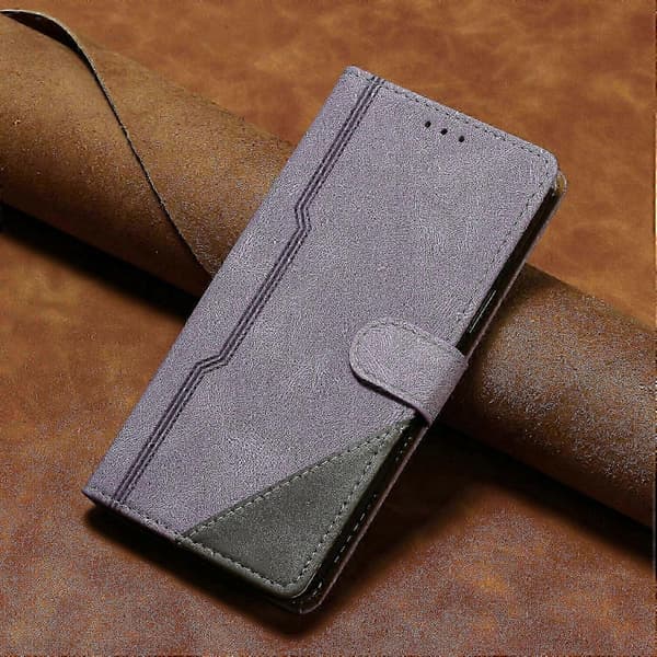 PU-læder flip-etui med kortholder til Nova 5T Purple