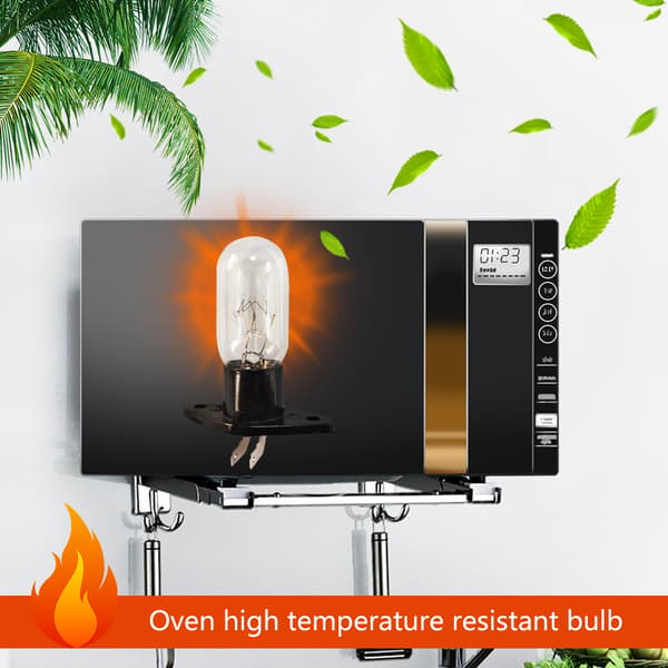 【BQ】2A 240V 25W Mikroaaltouunin lamppu Jääkaappilamppu pidikkeellä