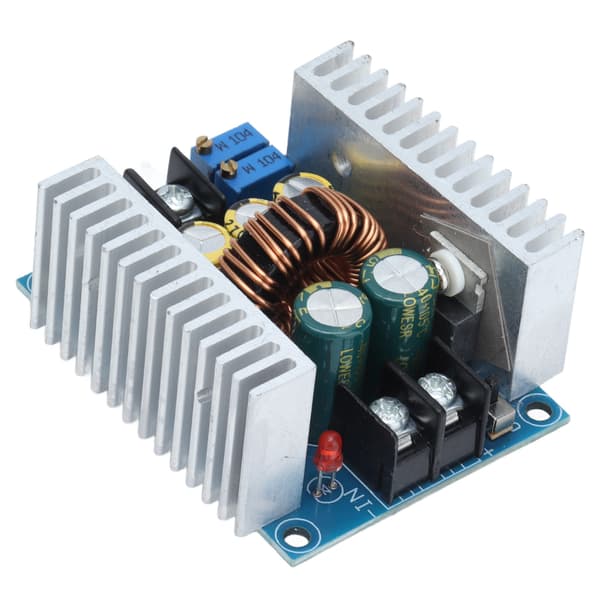 Buck Converter DC till DC Spänningsregulator Modul 300W 20A Volt Reducer Transformator