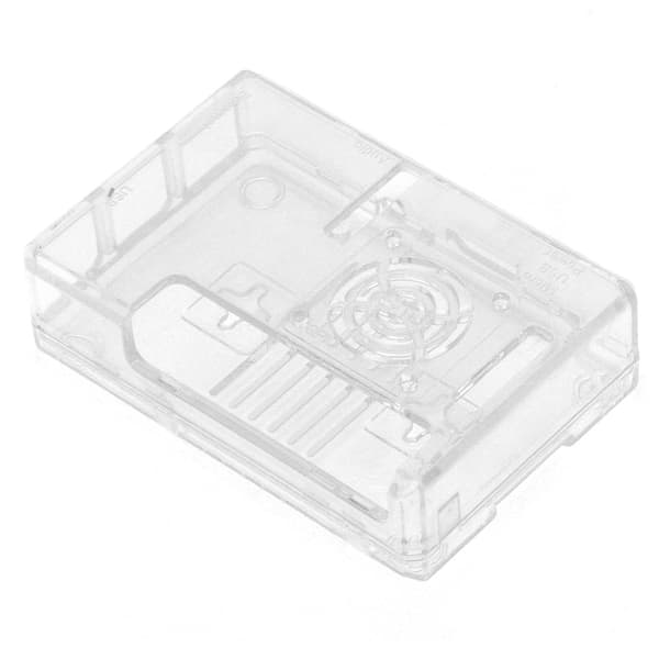 Läpinäkyvä suojakotelo Raspberry Pi 3:lle - Läpinäkyvä ABS-suoja