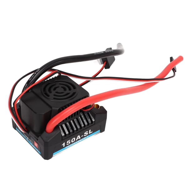 150A Vanntett Børsteløs ESC 5A 5.8V Elektronisk Hastighetskontroller for 1/8 RC Bil