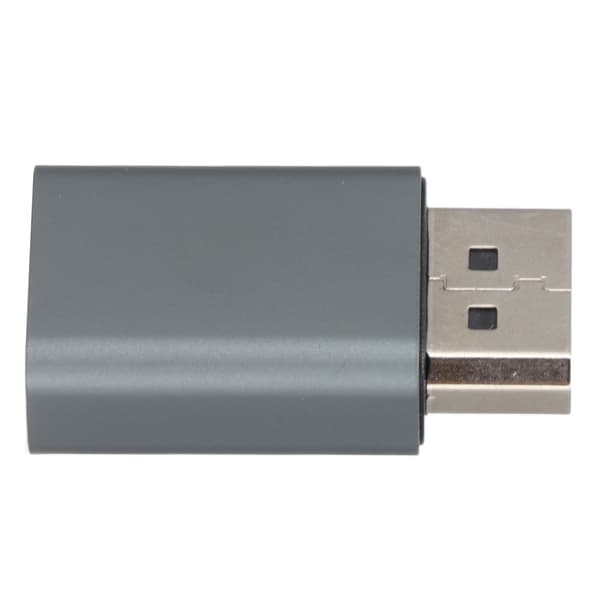 DisplayPort Adapter Aluminiumlegering DisplayPort Han til Mini DP Hun Adapter til Videooverførsel