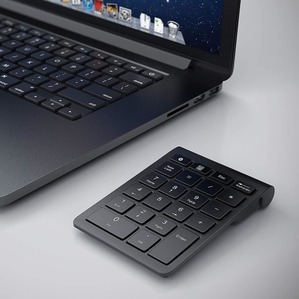 Numpad Bluetooth Wireless Numeric Keypad Portable Number Numpad With 22 Keys