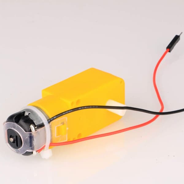 【BQ】4 set Mini DC Elektrisk Dubbelaxel Växellåda med TT Växel DC 3-6V