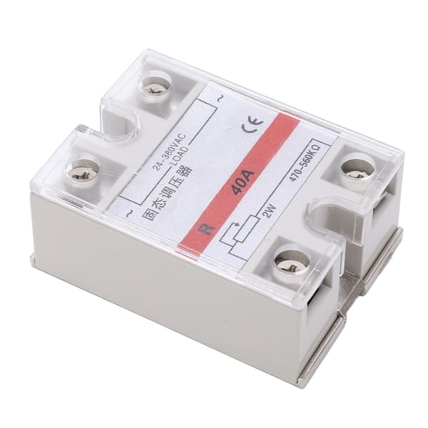Solid State Spændingsregulator SSVR 40A 24-380VAC AC Spændingsmodstandsregulering