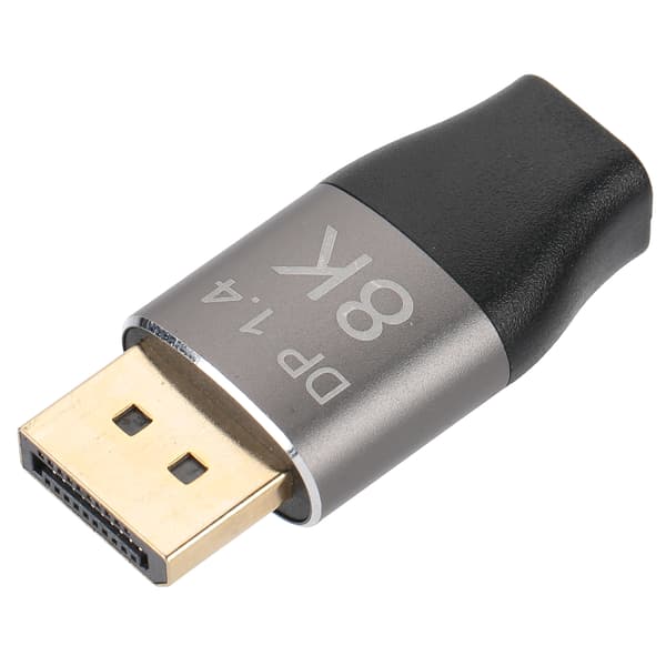 D0209 Mini DP til DP-adapter 8K ved 60Hz High Definition-konverter til pc-computer