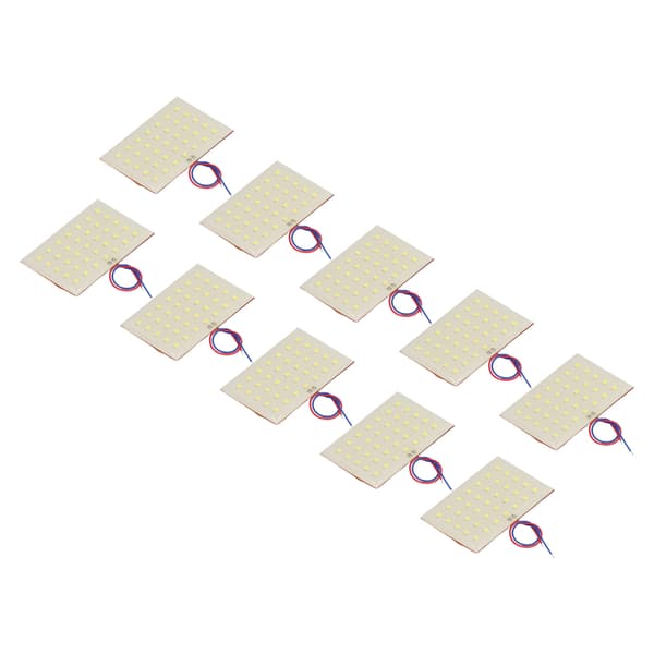 10 stk. SMD LED Lampe Pære Board Panel 5W 3.2V 3.7V til Søjle Plænelampe Elektron Komponent
