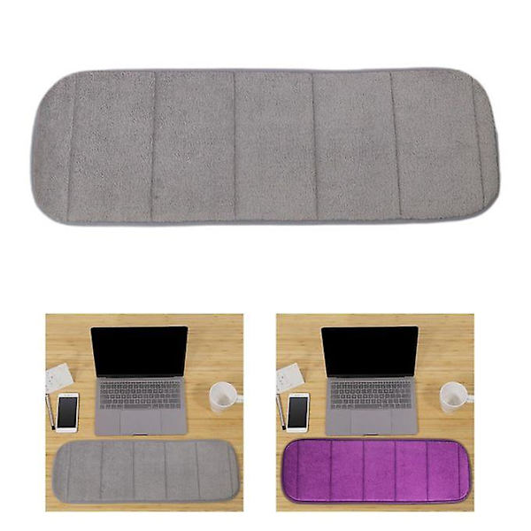 7,9 x 23,6 tum Memory Foam Laptop Handled Armbågsskydd Andas Antigrå