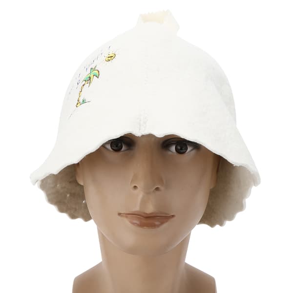Modern Ullfilt Bastuhatt Unisex Bastutillbehör